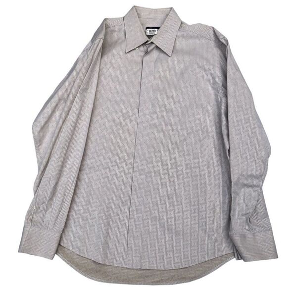 RARE Versace Shirt Big Logo Patterned Dress Shirt - Picture 3 of 12